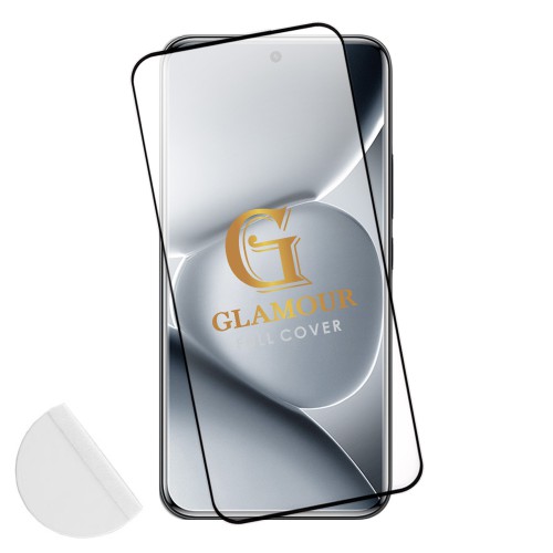IDOL 1991 GLAMOUR TEMPERED GLASS XIAOMI REDMI NOTE 15 PRO PLUS/POCO M8 PRO 5G 6.83in 9H 0.30mm FULL COVER 3D EDGE GLUE FINGERUNL