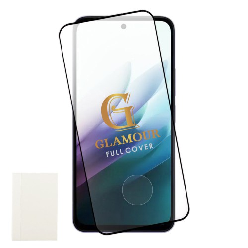 IDOL 1991 GLAMOUR TEMPERED GLASS XIAOMI REDMI NOTE 15 4G 6.9in 9H 0.30mm FULL COVER 3D FULL GLUE FINGERUNLOCK BLACK+SQUEEZY CARD