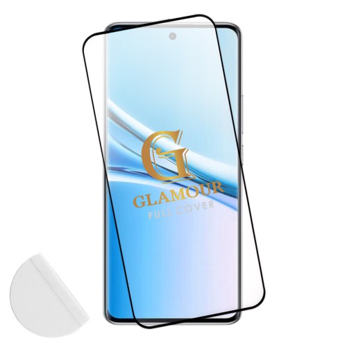 IDOL 1991 GLAMOUR TEMPERED GLASS XIAOMI REDMI NOTE 15/POCO M8 5G 6.9in9H 0.30mm FULL COVER 3D FULL GLUE FINGER UNLOCK BLACK+SQUE