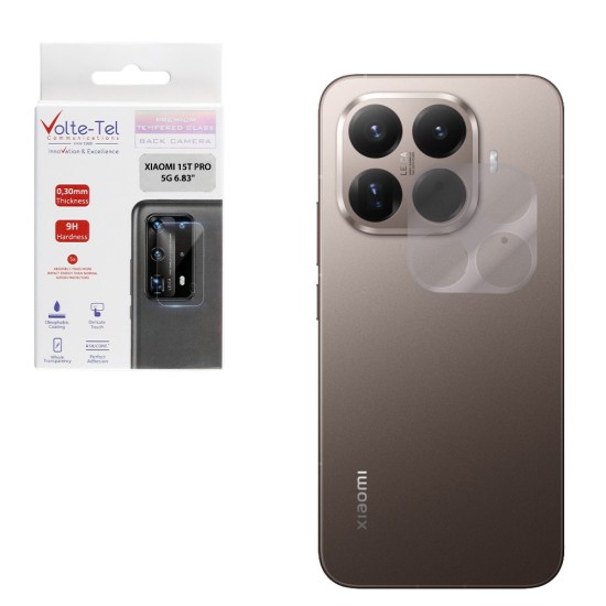 VOLTE-TEL CAMERA TEMPERED GLASS XIAOMI 15T PRO 5G 6.83in 9H 0.30mm