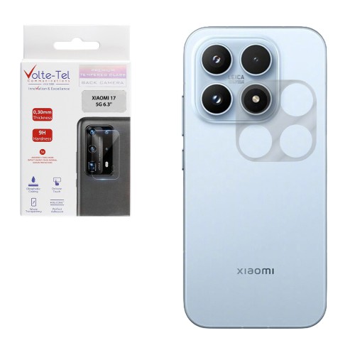 VOLTE-TEL CAMERA TEMPERED GLASS XIAOMI 17 5G 6.3in 9H 0.30mm