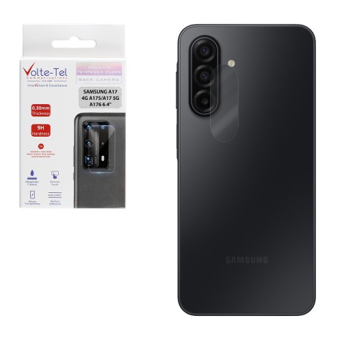 VOLTE-TEL CAMERA TEMPERED GLASS SAMSUNG A17 4G A175/A17 5G A176 6.4in 9H 0.30mm
