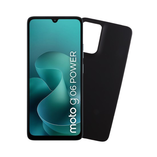 VOLTE-TEL SILICON TPU ΘΗΚΗ MOTOROLA MOTO G06 XT2535-1/MOTO G06 POWER XT2535-13 6.88in  CAMERA GUARD BLACK
