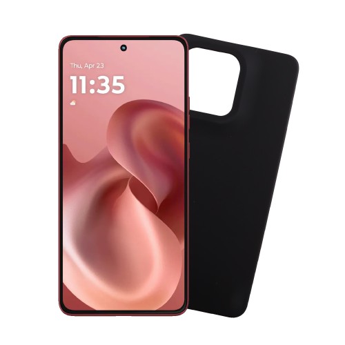 VOLTE-TEL SILICON TPU ΘΗΚΗ MOTOROLA MOTO G86 5G XT2527-2 6.67in 6.67in  CAMERA GUARD BLACK