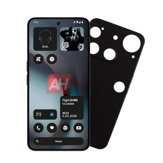 VOLTE-TEL SILICON TPU ΘΗΚΗ NOTHING PHONE 3 5G 6.67in  CAMERA GUARD BLACK