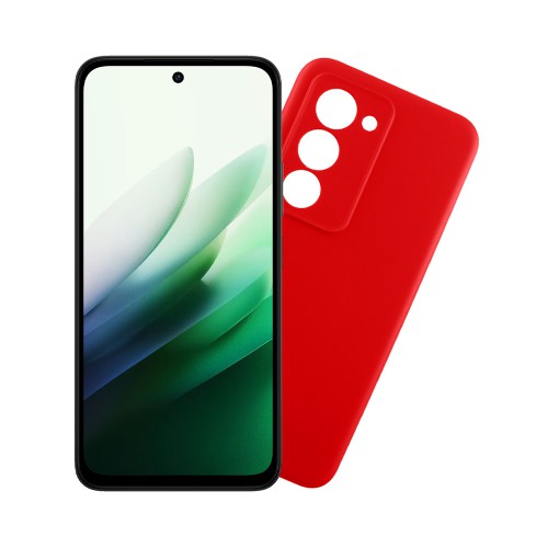 VOLTE-TEL SILICON TPU ΘΗΚΗ XIAOMI REDMI 15 5G 6.9in CAMERA GUARD RED
