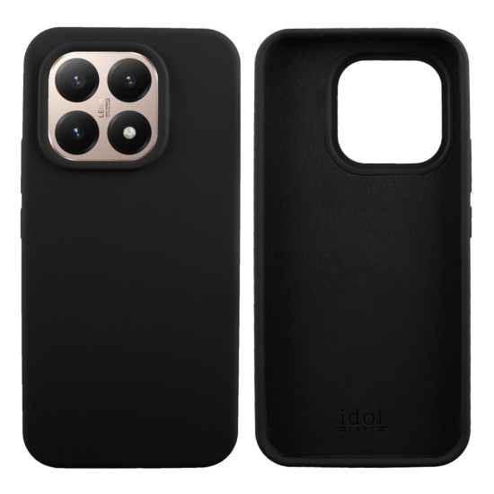 IDOL 1991 VELVET ELITE TPU ΘΗΚΗ XIAOMI 15T 5G 6.83in  4 SIDE FULL CAMERA PROTECTION BLACK