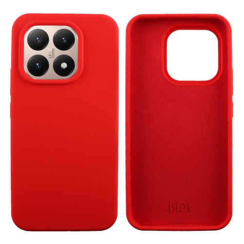 IDOL 1991 VELVET ELITE TPU ΘΗΚΗ XIAOMI 15T 5G 6.83in  4 SIDE FULL CAMERA PROTECTION RED