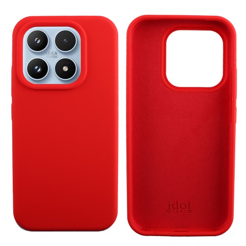 IDOL 1991 VELVET ELITE TPU ΘΗΚΗ XIAOMI 17 5G 6.3in  4 SIDE FULL CAMERA PROTECTION RED