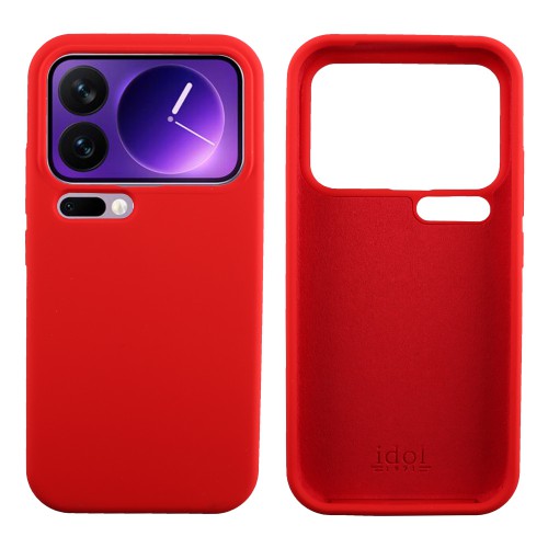 IDOL 1991 VELVET ELITE TPU ΘΗΚΗ XIAOMI 17 PRO 5G 6.3in  4 SIDE FULL CAMERA PROTECTION RED