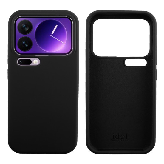 IDOL 1991 VELVET ELITE TPU ΘΗΚΗ XIAOMI 17 PRO MAX 5G 6.9in  4 SIDE FULL CAMERA PROTECTION BLACK