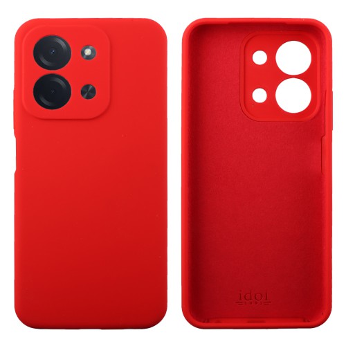 IDOL 1991 VELVET ELITE TPU ΘΗΚΗ XIAOMI POCO C85 4G/ REDMI 15C 4G 6.9in 4 SIDE FULL CAMERA PROTECTION RED