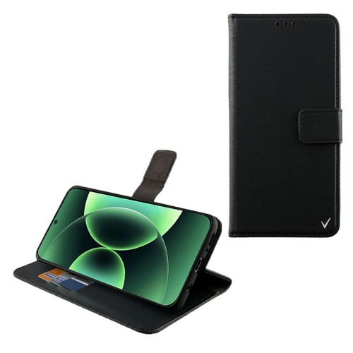 VOLTE-TEL ALLURE ΘΗΚΗ XIAOMI 17 PRO MAX 5G 6.9in  MAGNET BOOK STAND CLIP BLACK