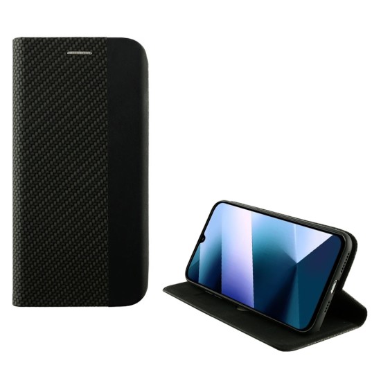 IDOL 1991 ELITE ΘΗΚΗ XIAOMI POCO C85 4G/ REDMI 15C 4G 6.9in ANTI-RFID BOOK STAND BLACK