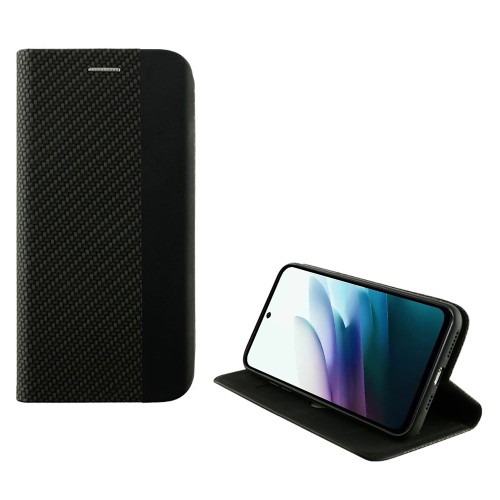 IDOL 1991 ELITE ΘΗΚΗ XIAOMI REDMI 15 5G 6.9in  ANTI-RFID BOOK STAND BLACK