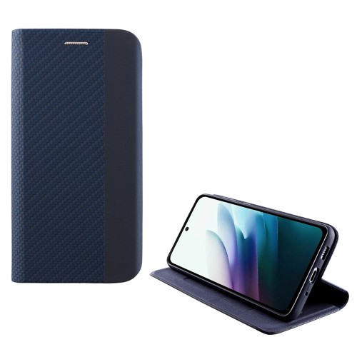 IDOL 1991 ELITE ΘΗΚΗ XIAOMI REDMI 15 5G 6.9in ANTI-RFID BOOK STAND BLUE