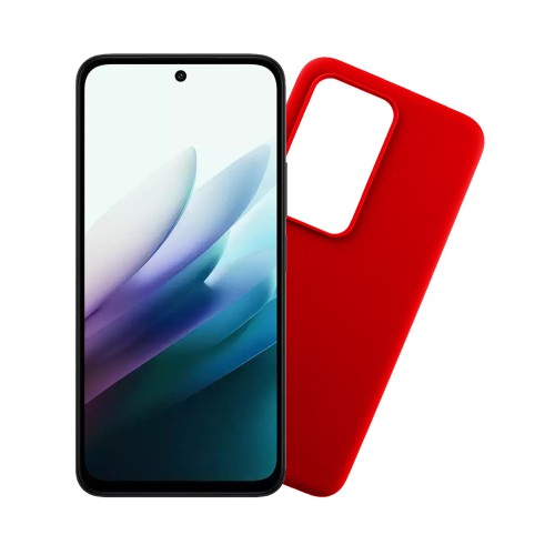 VOLTE-TEL SILICON TPU ΘΗΚΗ XIAOMI REDMI 15 4G 6.9in  CAMERA GUARD RED