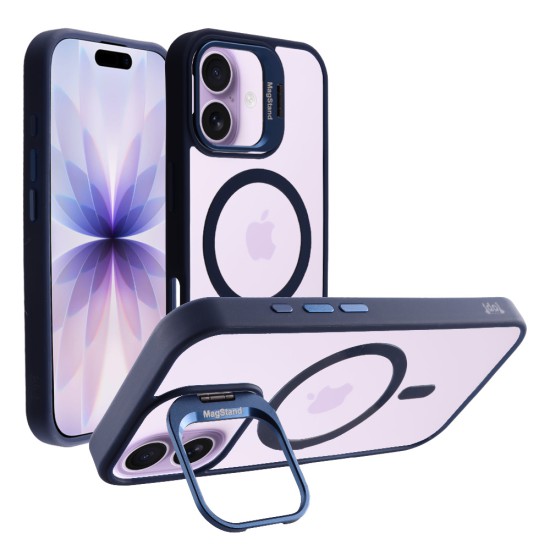 IDOL 1991 MAGSTAND CLEAR TPU ΘΗΚΗ IPHONE 17 6.3in  HYPER MAGSAFE CAMERA GUARD BLUE
