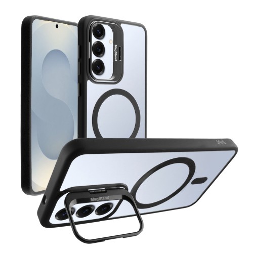 IDOL 1991 MAGSTAND CLEAR TPU ΘΗΚΗ SAMSUNG S25 5G S931 6.2in  HYPER MAGSAFE CAMERA GUARD BLACK