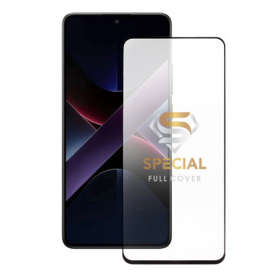 IDOL 1991 SPECIAL TEMPERED GLASS XIAOMI POCO X7 PRO 5G 6.67in 9H 0.25mm FULL COVER FINGER UNLOCK FULL GLUE BLACK