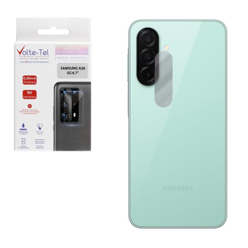 VOLTE-TEL CAMERA TEMPERED GLASS SAMSUNG A26 5G A266 6.7in 9H 0.30mm
