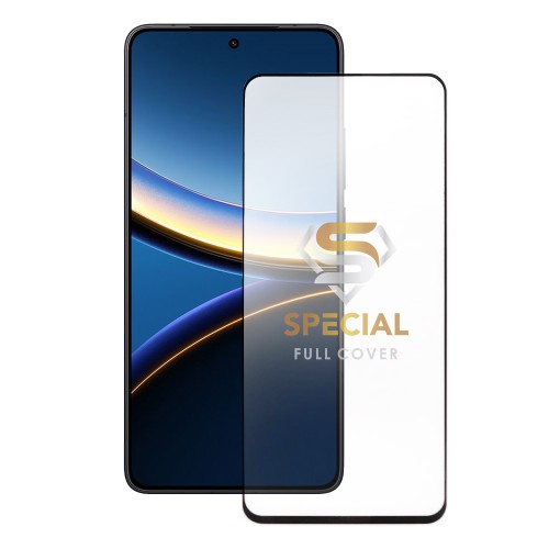 IDOL 1991 SPECIAL TEMPERED GLASS XIAOMI POCO F7 PRO 5G 6.67in 9H 0.25mm FULL COVER FULL GLUE BLACK