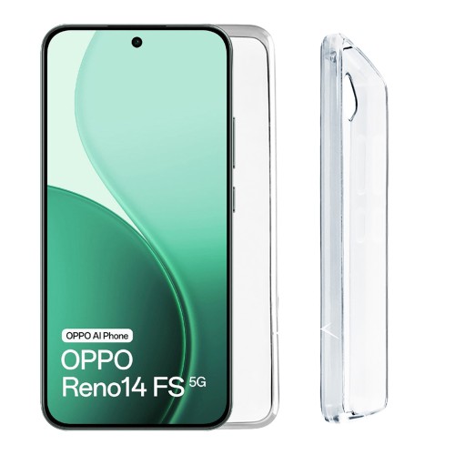 VOLTE-TEL SLIMCOLOR AIR TPU ΘΗΚΗ OPPO RENO14 FS 5G 6.57in FULL CAMERA PROTECTION ΔΙΑΦΑΝΗ