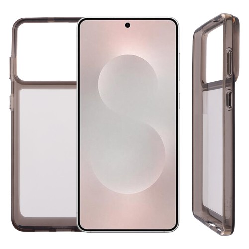 IDOL 1991 CRISTALYTE TPU ΘΗΚΗ SAMSUNG S26 EDGE 5G 6.66in  CAMERA GUARD ΔΙΑΦΑΝΗ ΓΚΡΙ