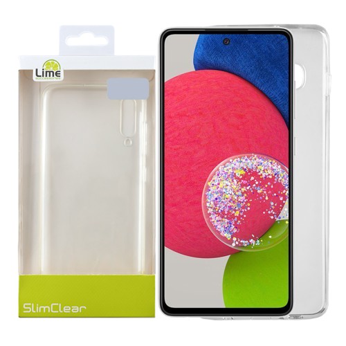 LIME SLIMCLEAR TPU ΘΗΚΗ SAMSUNG A52S/A52 A525/A526/A528 6.5in FULL CAMERA PROTECTION ΔΙΑΦΑΝΗ
