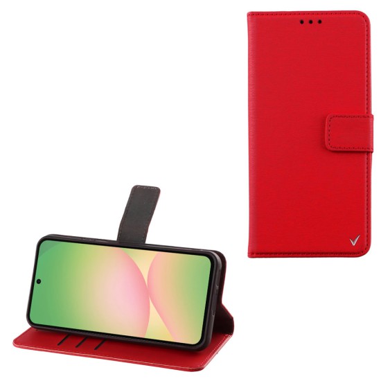 VOLTE-TEL ALLURE ΘΗΚΗ SAMSUNG A57 5G 6.7in MAGNET BOOK STAND CLIP RED