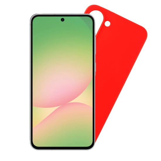 VOLTE-TEL SILICON TPU ΘΗΚΗ SAMSUNG A57 5G 6.7in CAMERA GUARD RED