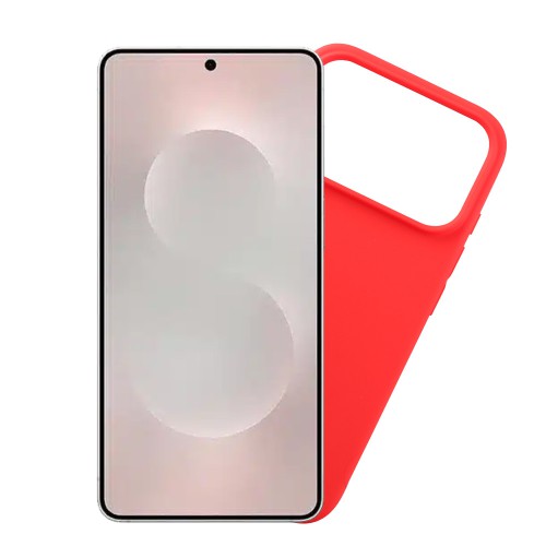 VOLTE-TEL SILICON TPU ΘΗΚΗ SAMSUNG S26 EDGE 5G 6.66in CAMERA GUARD RED
