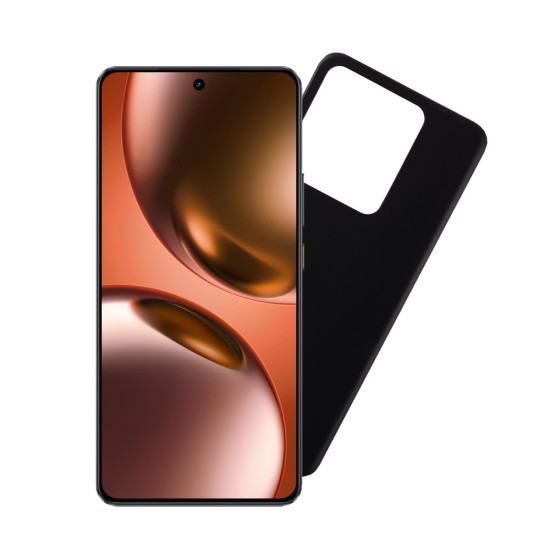 VOLTE-TEL SILICON TPU ΘΗΚΗ REALME GT 7 5G 6.78in CAMERA GUARD BLACK