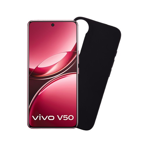 VOLTE-TEL SILICON TPU ΘΗΚΗ VIVO V50 5G 6.77in CAMERA GUARD BLACK