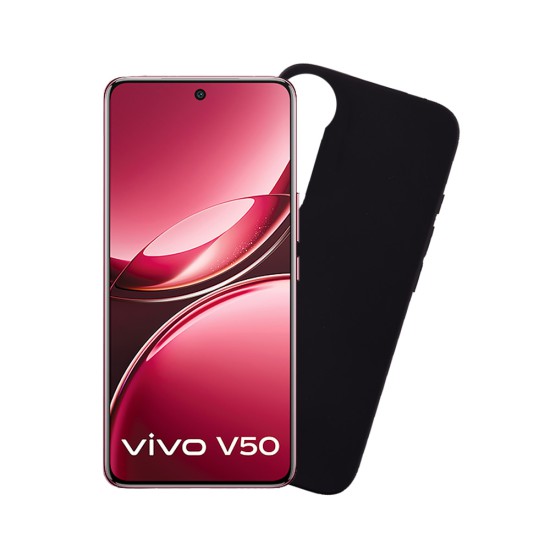 VOLTE-TEL SILICON TPU ΘΗΚΗ VIVO V50 5G 6.77in CAMERA GUARD BLACK