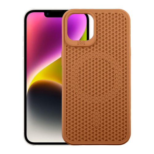 IDOL 1991 MAG AIR TPU ΘΗΚΗ IPHONE 14 6.1in MAGSAFE CAMERA GUARD BROWN