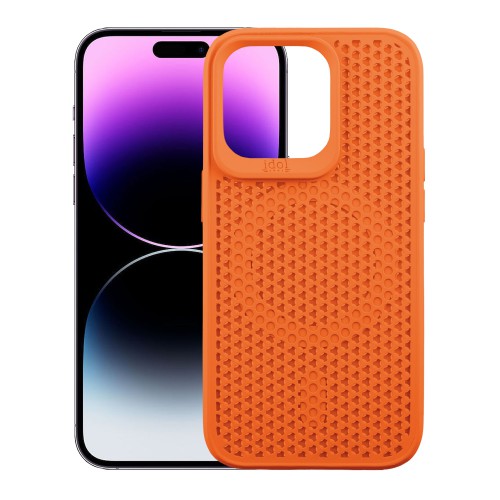 IDOL 1991 MAG AIR TPU ΘΗΚΗ IPHONE 14 PRO MAX 6.7in MAGSAFE CAMERA GUARD DARK ORANGE