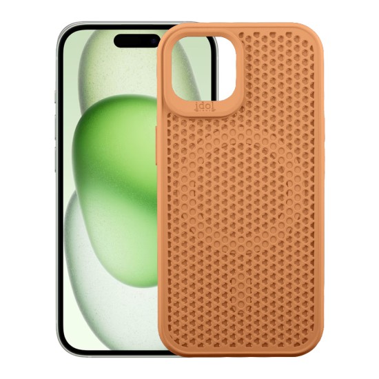 IDOL 1991 MAG AIR TPU ΘΗΚΗ IPHONE 15 6.1in MAGSAFE CAMERA GUARD BROWN
