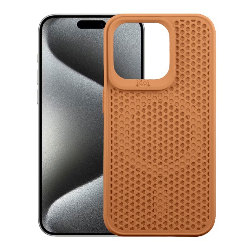IDOL 1991 MAG AIR TPU ΘΗΚΗ IPHONE 15 PRO 6.1in MAGSAFE CAMERA GUARD BROWN
