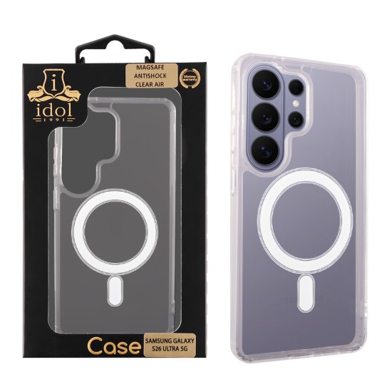 IDOL 1991 MAGSAFE ANTISHOCK CLEAR AIR TPU1 ΘΗΚΗ SAMSUNG GALAXY S26 ULTRA 5G 6.9in BACK COVER CAMERA GUARD ΔΙΑΦΑΝΗ