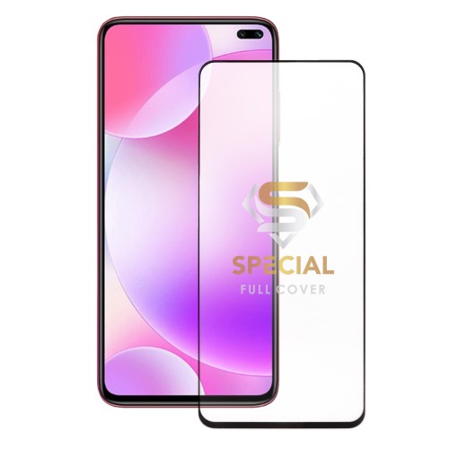 IDOL 1991 SPECIAL TEMPERED GLASS XIAOMI POCO X2/POCO X3/POCO X3 PRO 6.67-inch 9H 0.25mm FULL COVER FULL GLUE BLACK