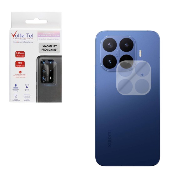 VOLTE-TEL CAMERA TEMPERED GLASS XIAOMI 17T PRO 5G 6.83in 9H 0.30mm