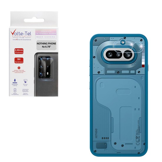 VOLTE-TEL CAMERA TEMPERED GLASS NOTHING PHONE 4a 6.78in 9H 0.30mm