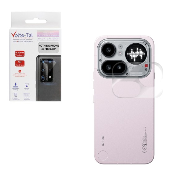 VOLTE-TEL CAMERA TEMPERED GLASS NOTHING PHONE 4a PRO 6.83in 9H 0.30mm