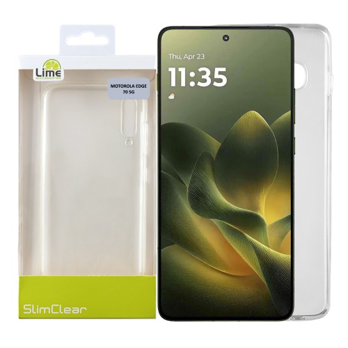 LIME SLIMCLEAR TPU ΘΗΚΗ MOTOROLA EDGE 70 5G 6.7in CAMERA GUARD ΔΙΑΦΑΝΗ