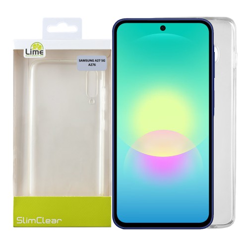 LIME SLIMCLEAR TPU ΘΗΚΗ SAMSUNG A27 5G A276 6.7in FULL CAMERA PROTECTION ΔΙΑΦΑΝΗ