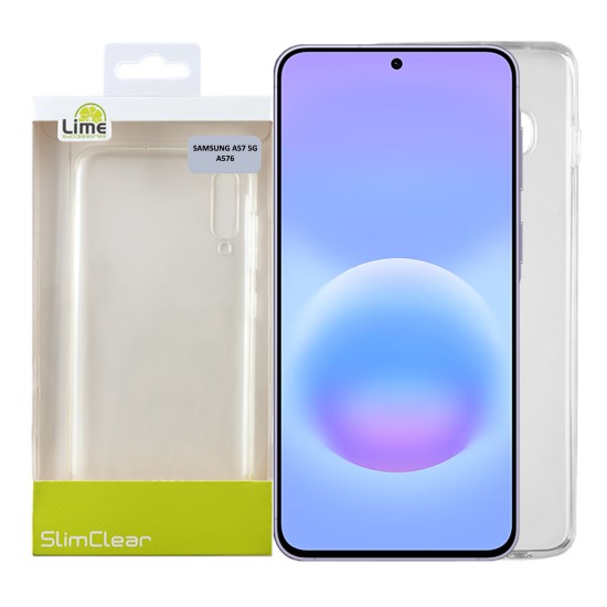LIME SLIMCLEAR TPU ΘΗΚΗ SAMSUNG A57 5G A576 6.7in CAMERA GUARD ΔΙΑΦΑΝΗ