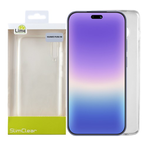 LIME SLIMCLEAR TPU ΘΗΚΗ HUAWEI PURA 90 6.8in CAMERA GUARD ΔΙΑΦΑΝΗ