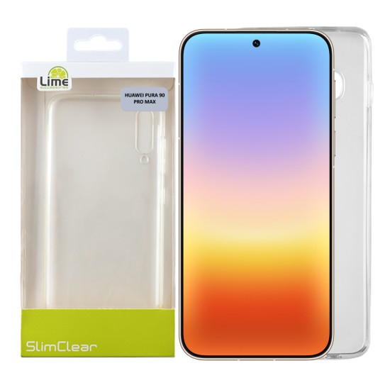 LIME SLIMCLEAR TPU ΘΗΚΗ HUAWEI PURA 90 PRO MAX 6.9in CAMERA GUARD ΔΙΑΦΑΝΗ