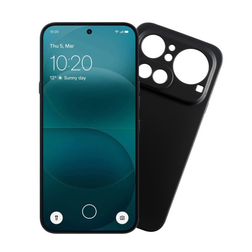 VOLTE-TEL SILICON TPU ΘΗΚΗ NOTHING PHONE 4a PRO 6.83in CAMERA GUARD BLACK